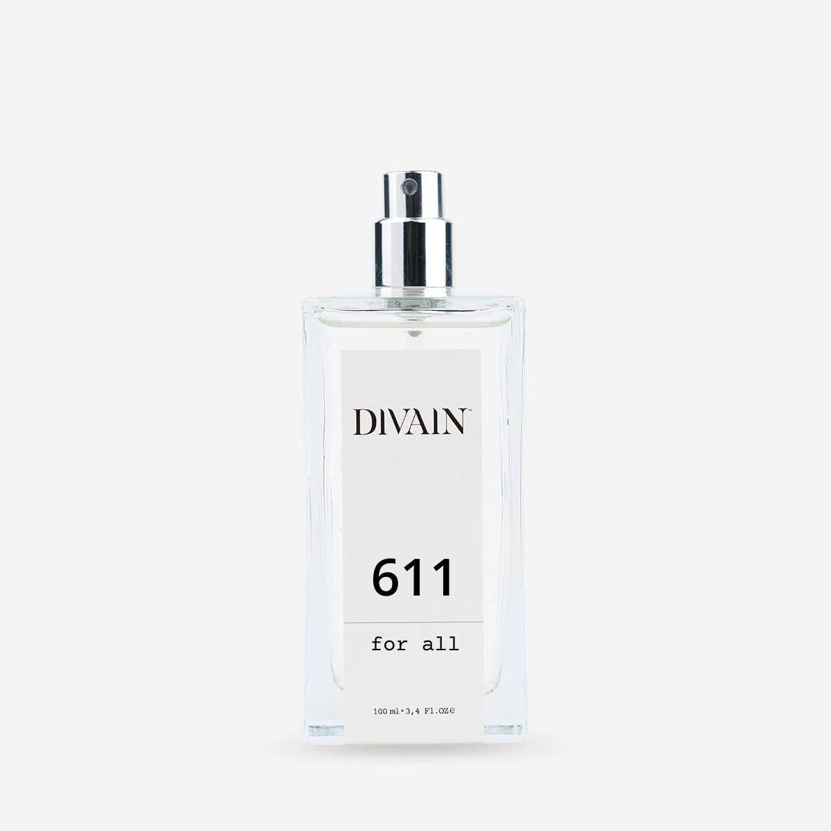 Equivalent cologne bottle unisex divain-611