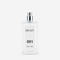 Dupe perfume bottle for woman divain-091