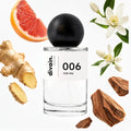 Olfactory pyramid of divain.006 perfume