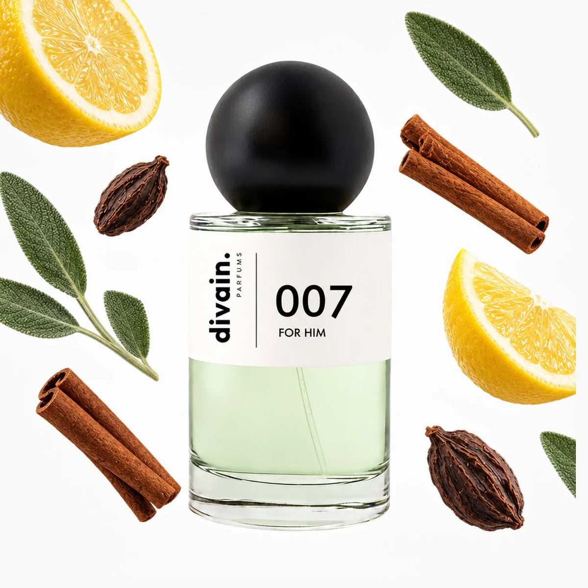 divain.007 perfume olfactory pyramid