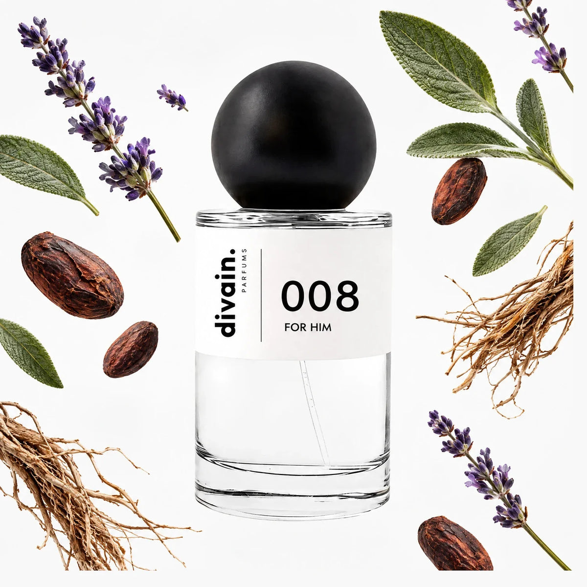 divain.008 perfume olfactory pyramid