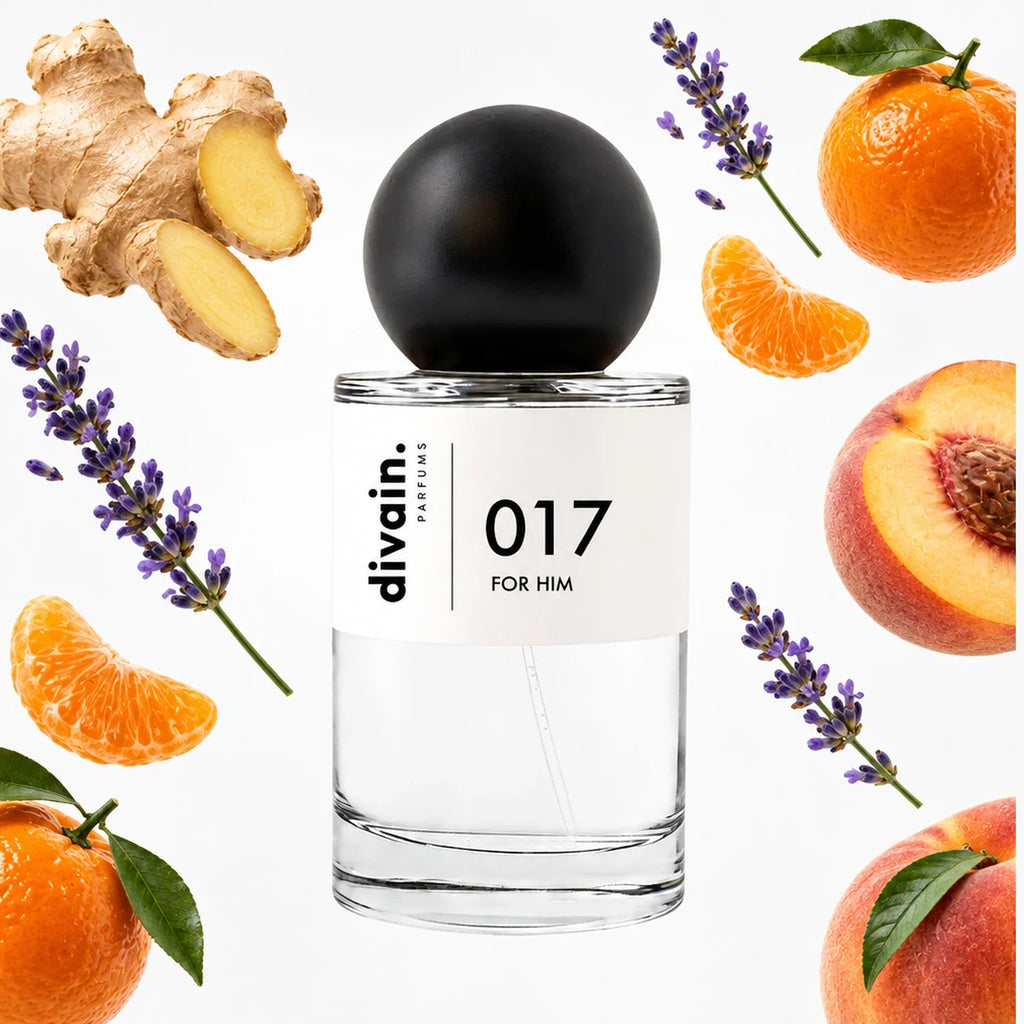 divain.017 perfume olfactory pyramid