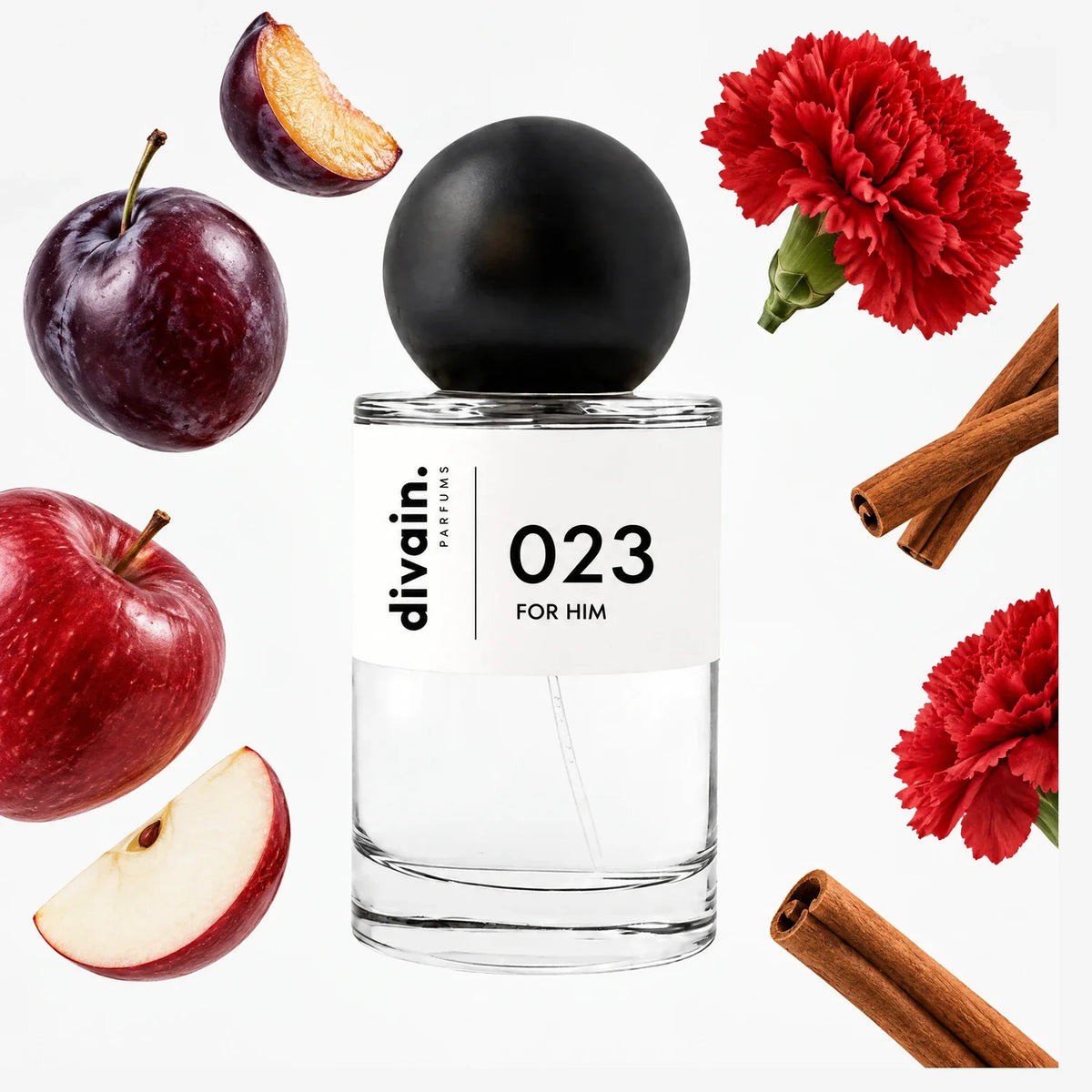divain.023 perfume olfactory pyramid