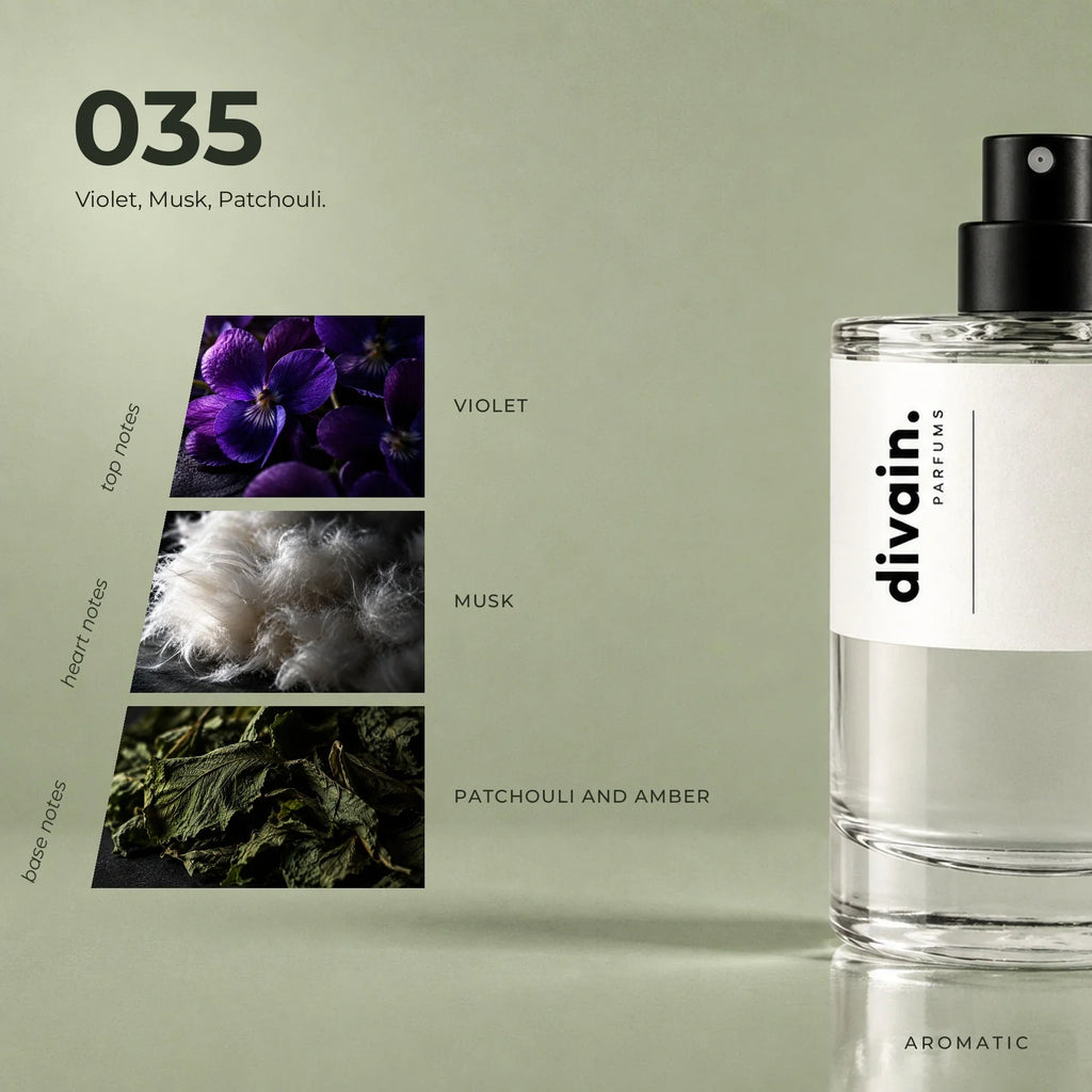 divain.035 perfume olfactory notes