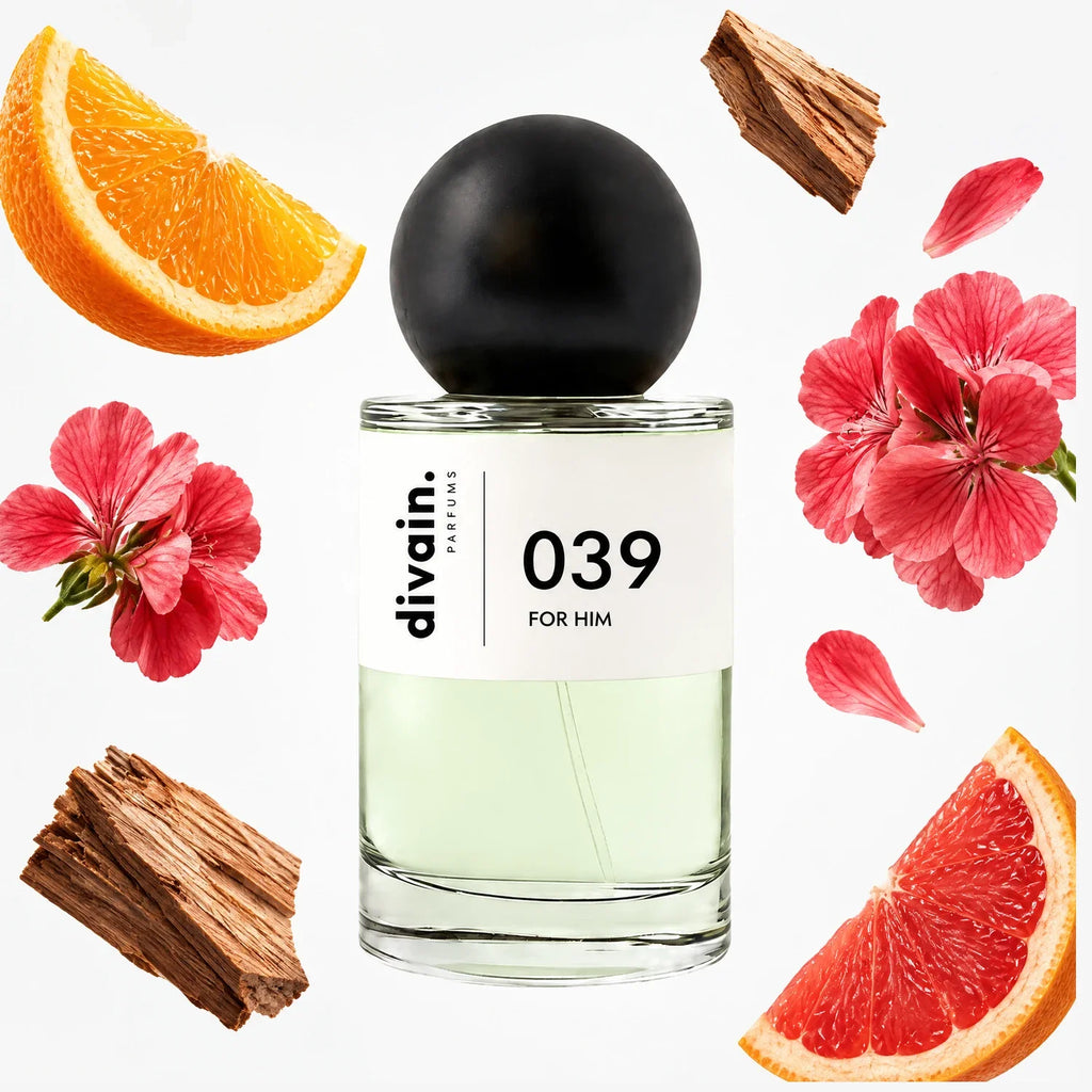 divain.039 perfume olfactory pyramid