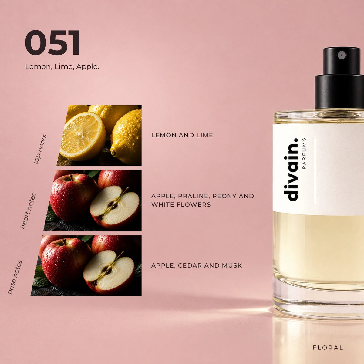 divain.051 fragrance pyramid