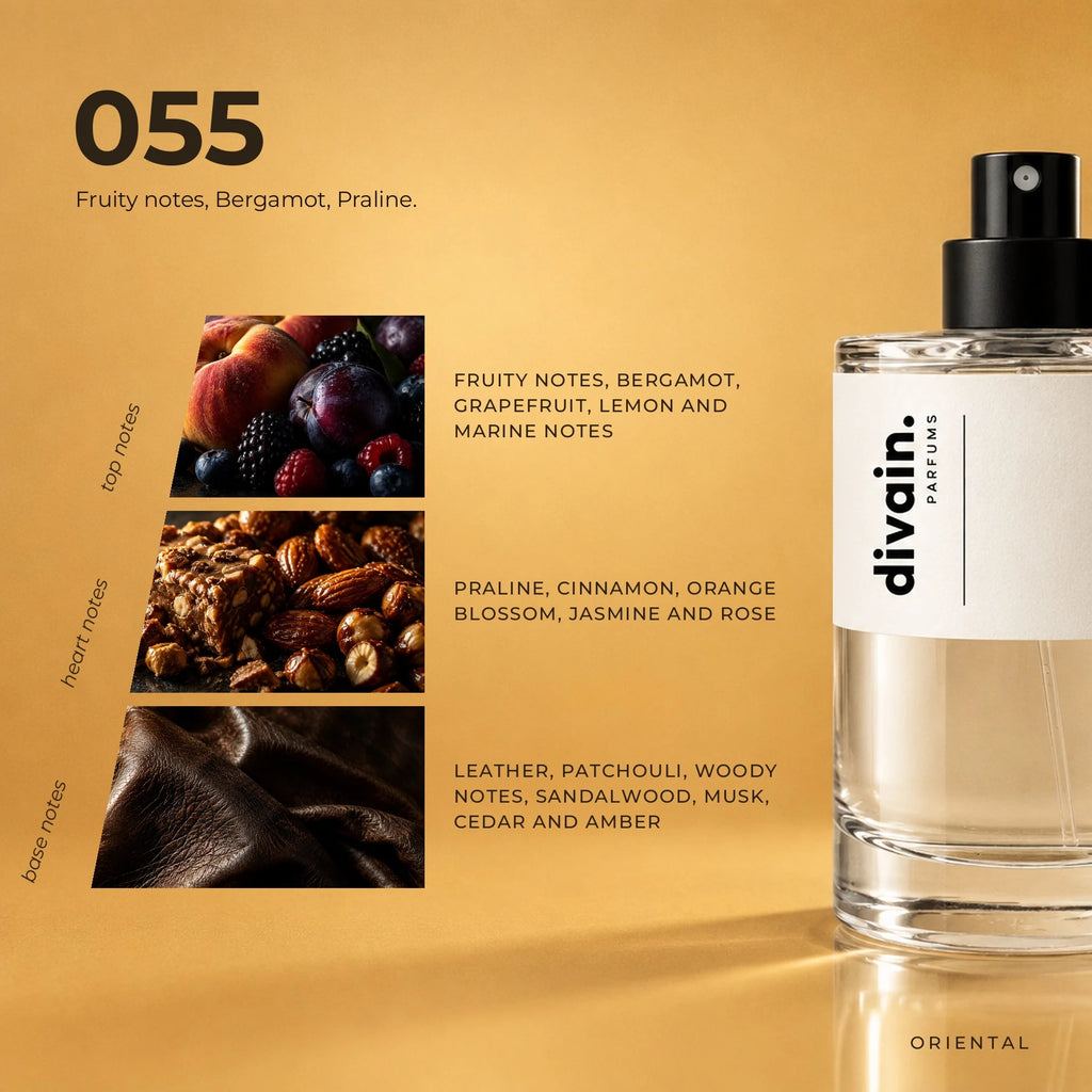 divain.055 fragrance pyramid