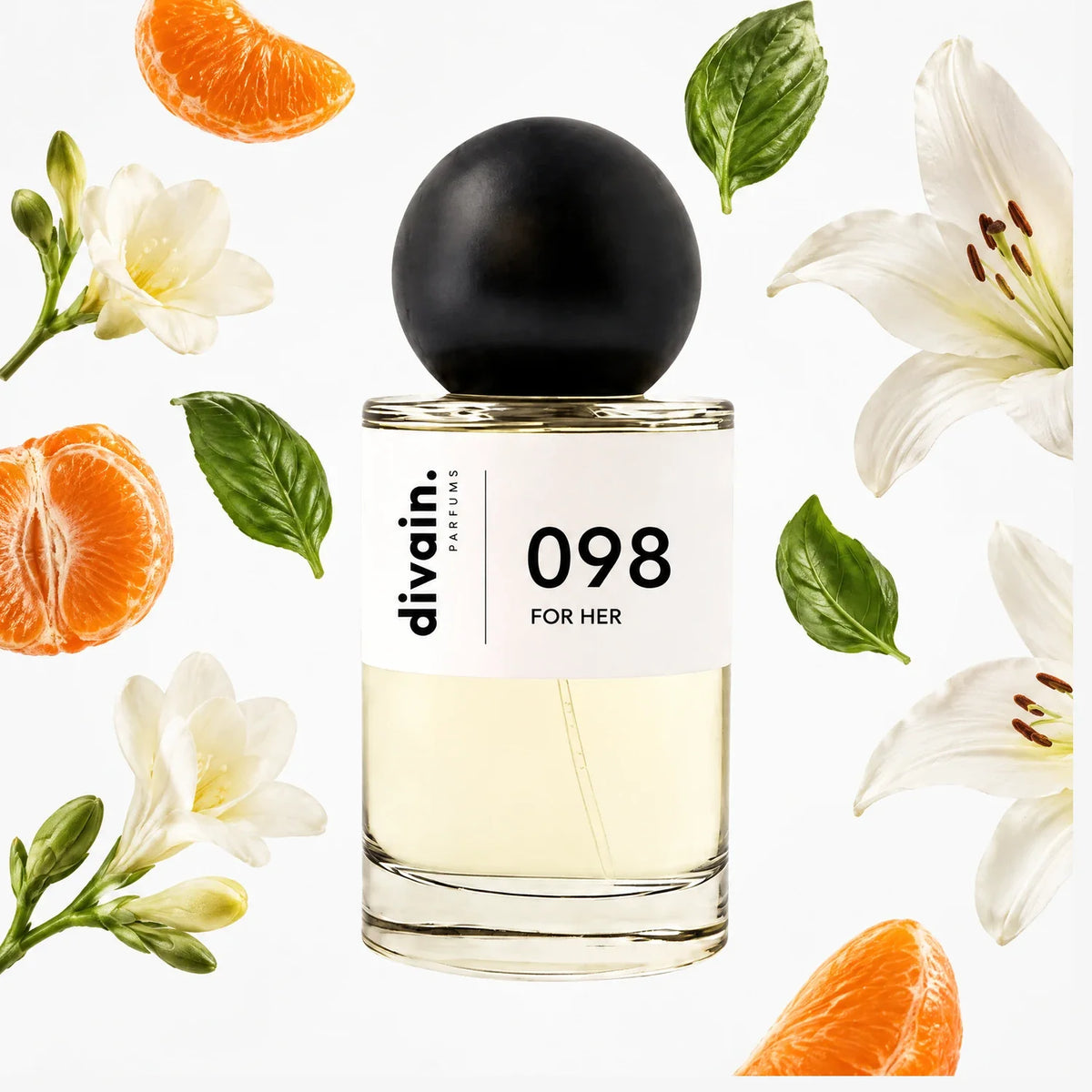 divain.098 perfume olfactory pyramid