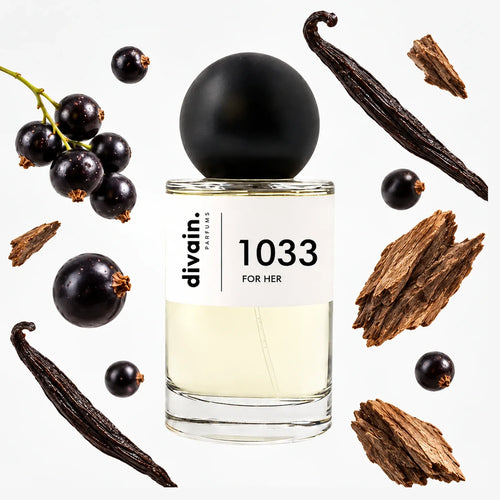 divain.1033 perfume olfactory pyramid
