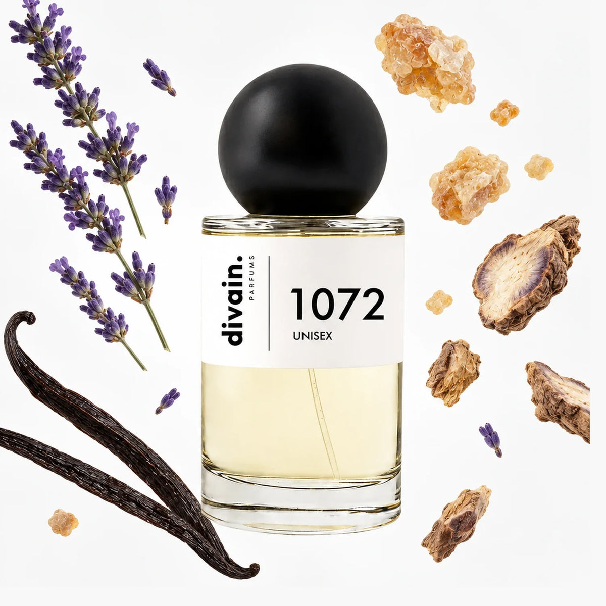 divain.1072 perfume olfactory pyramid