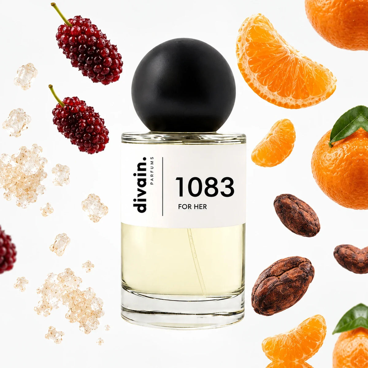 divain.1083 perfume olfactory pyramid