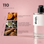divain.110 fragrance pyramid