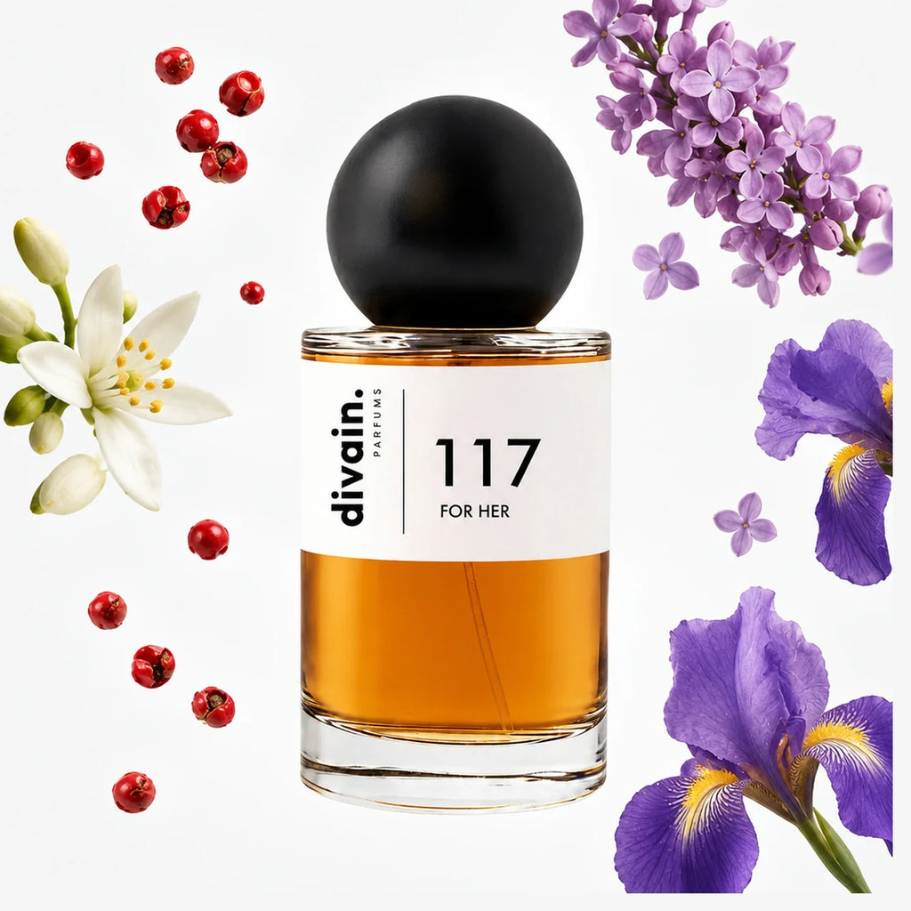 divain.117 perfume olfactory pyramid