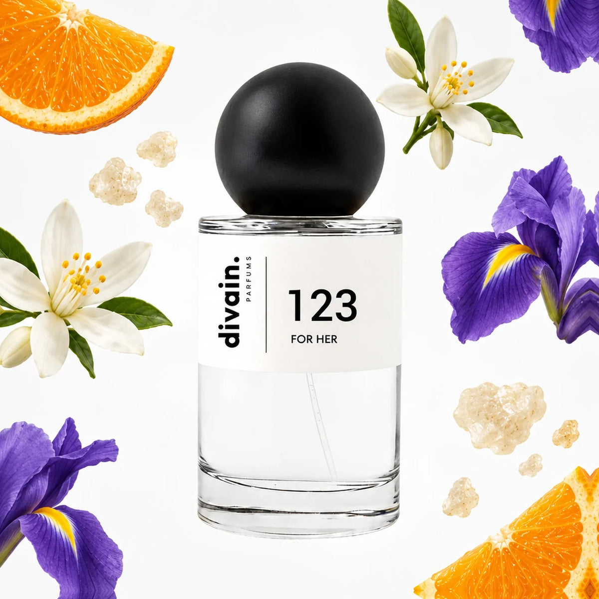 divain.123 perfume olfactory pyramid