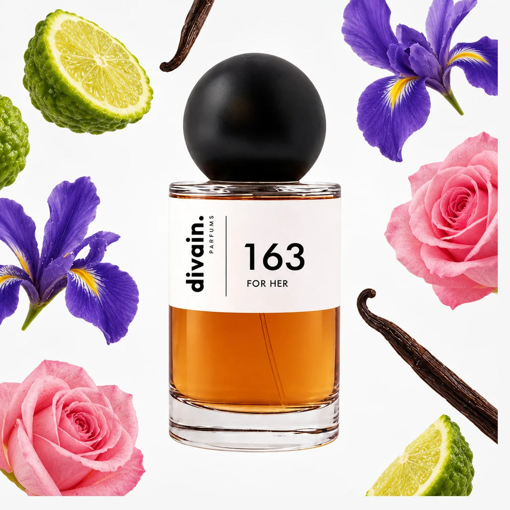 divain.163 perfume olfactory pyramid