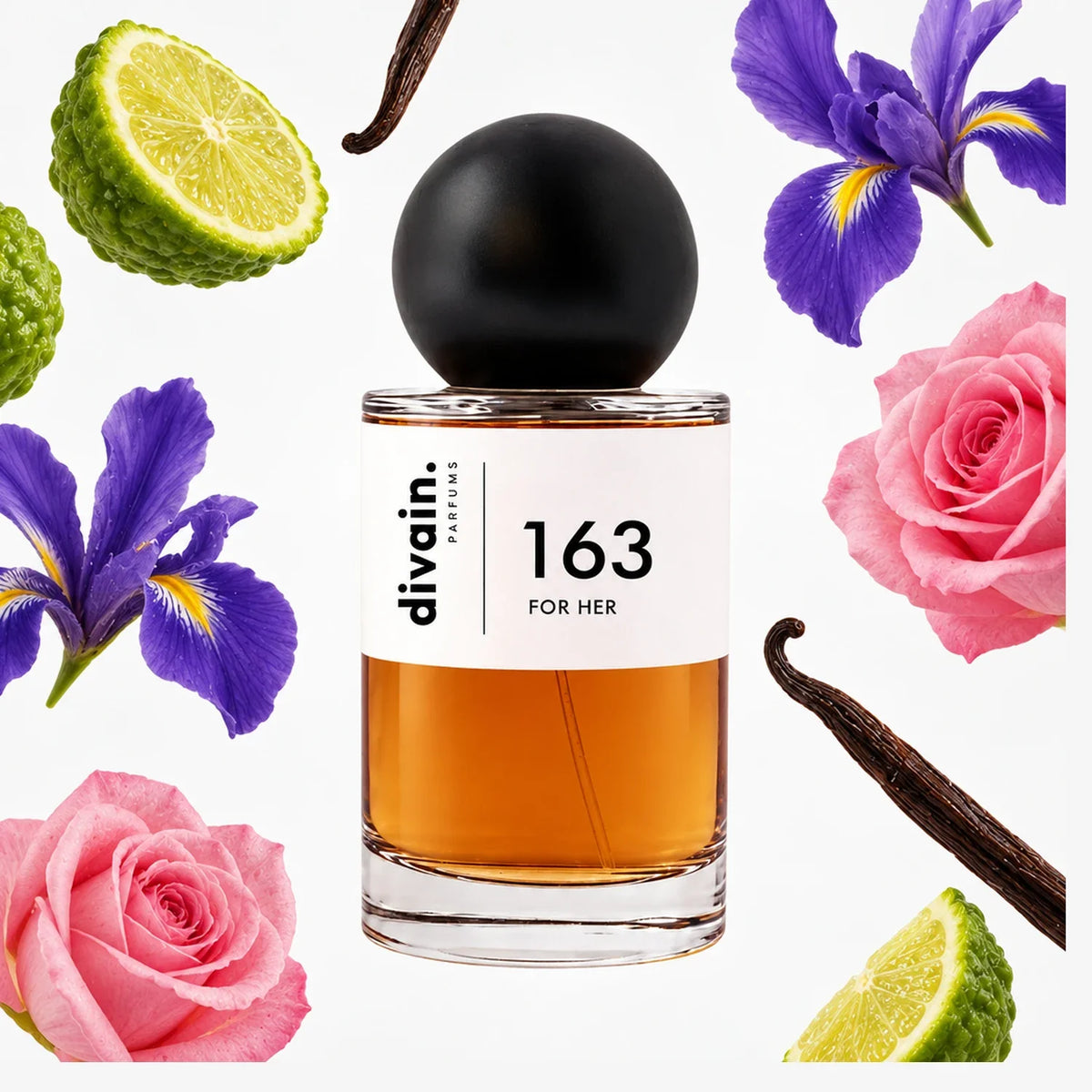 divain.163 perfume olfactory pyramid