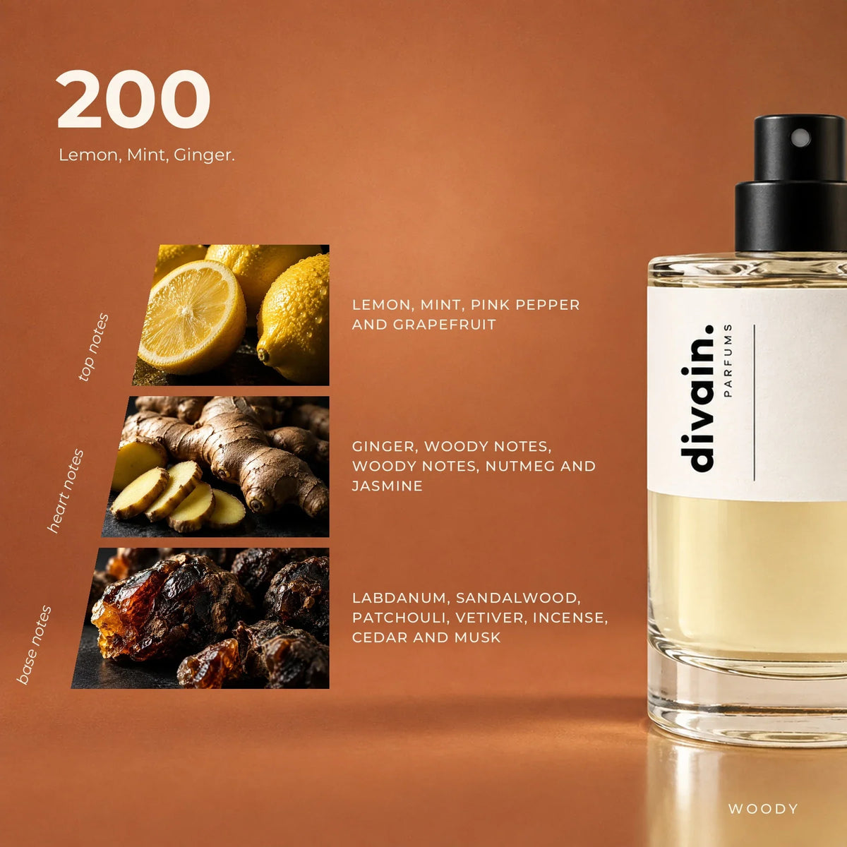 divain.200 perfume olfactory notes