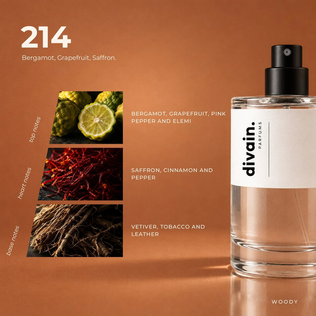 divain.214 perfume olfactory notes