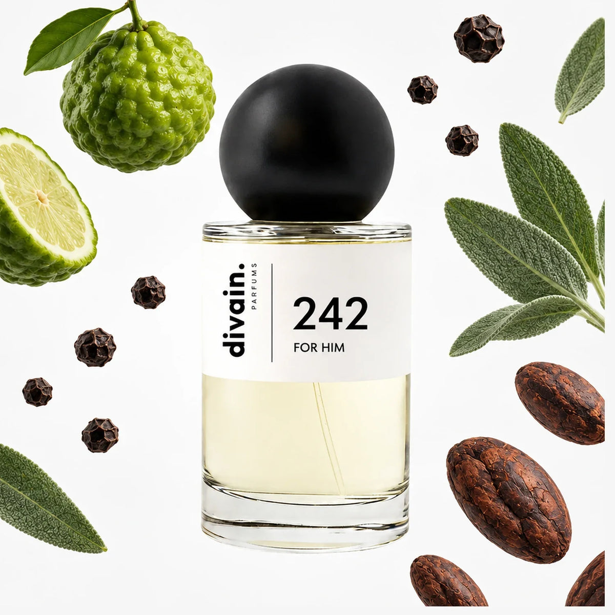 divain.242 perfume olfactory pyramid