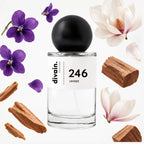 divain.246 perfume olfactory pyramid