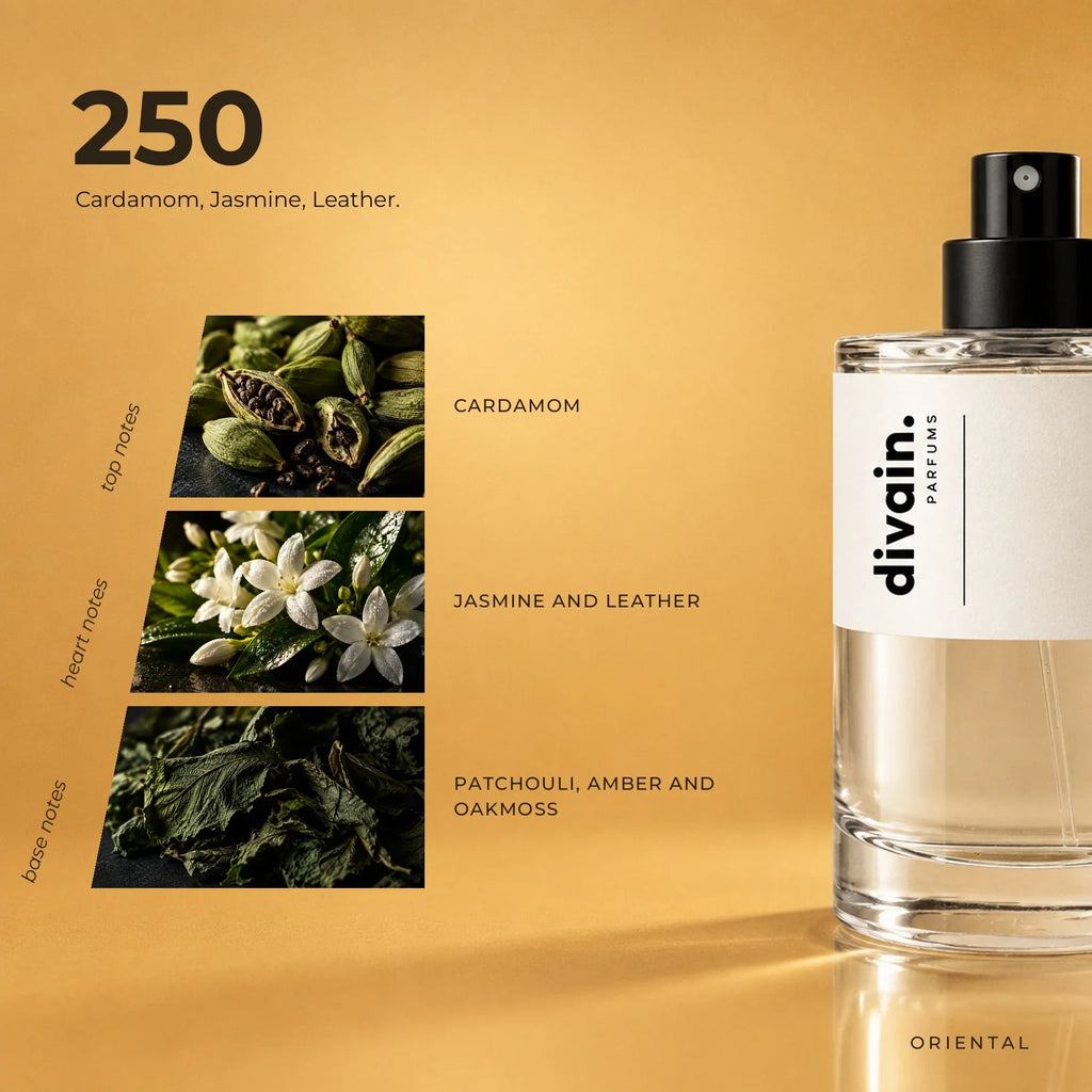divain.250 perfume olfactory notes