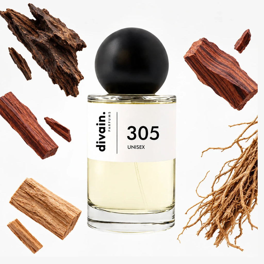 divain.305 perfume olfactory pyramid