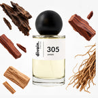 divain.305 perfume olfactory pyramid