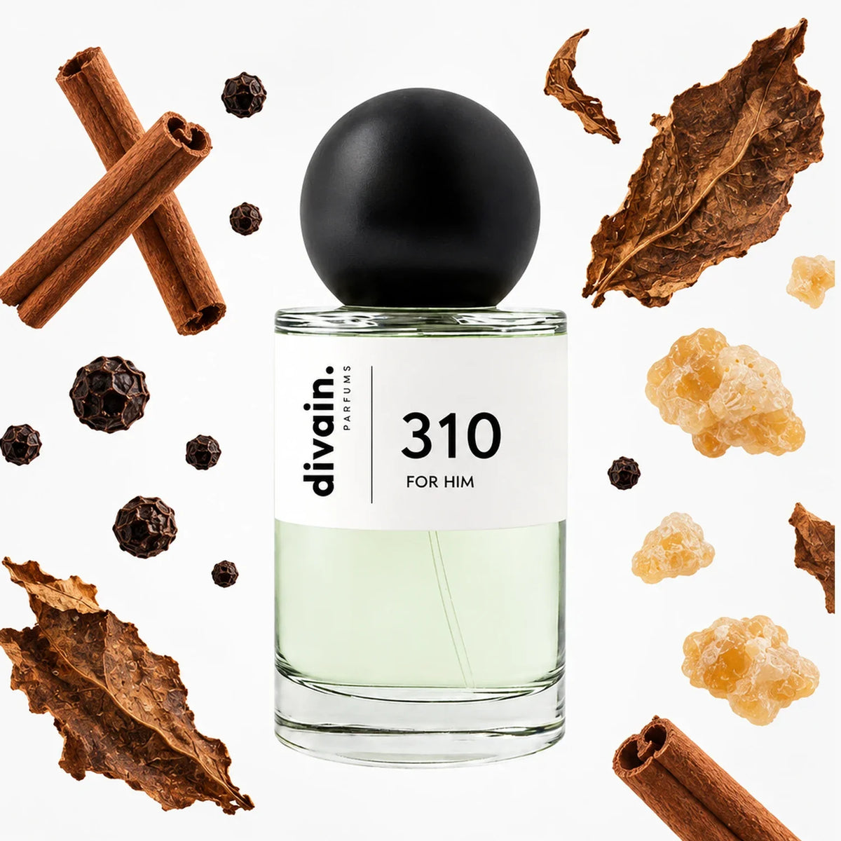 divain.310 perfume olfactory pyramid