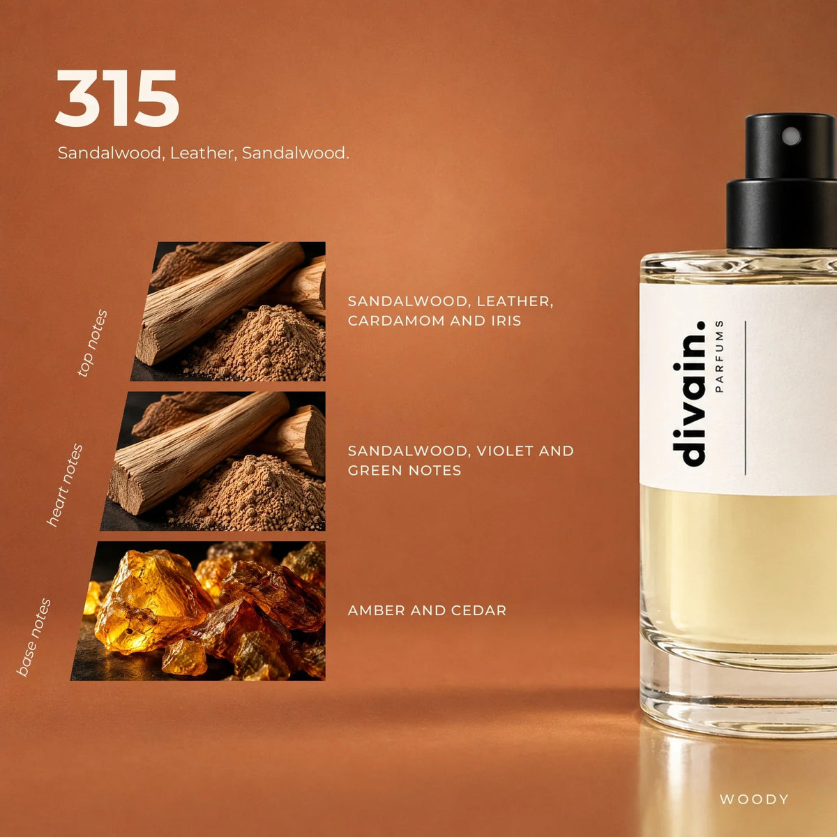 divain.315 perfume olfactory notes
