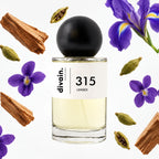 divain.315 perfume olfactory pyramid
