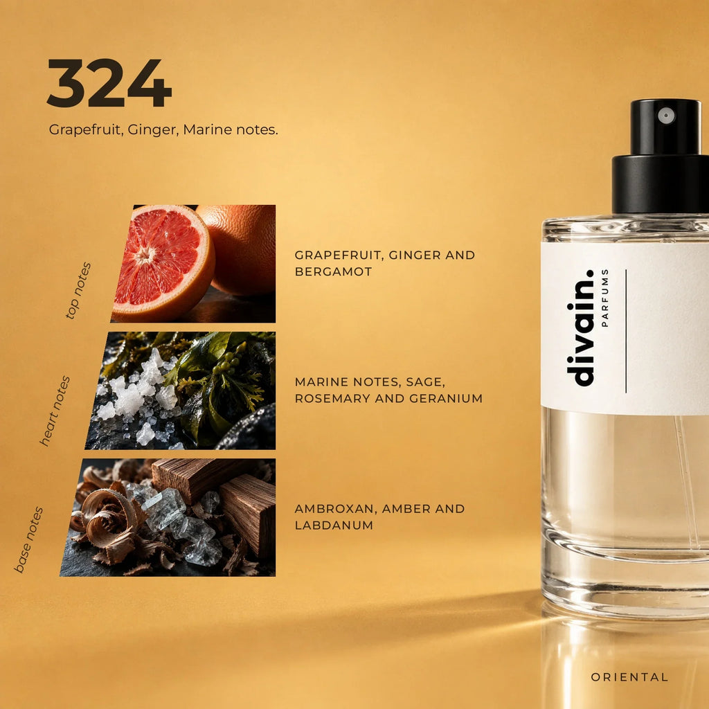 divain.324 perfume olfactory notes