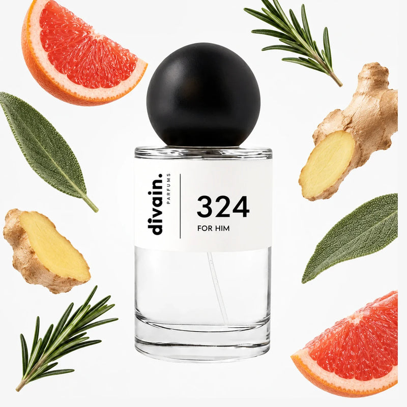 divain.324 perfume olfactory pyramid