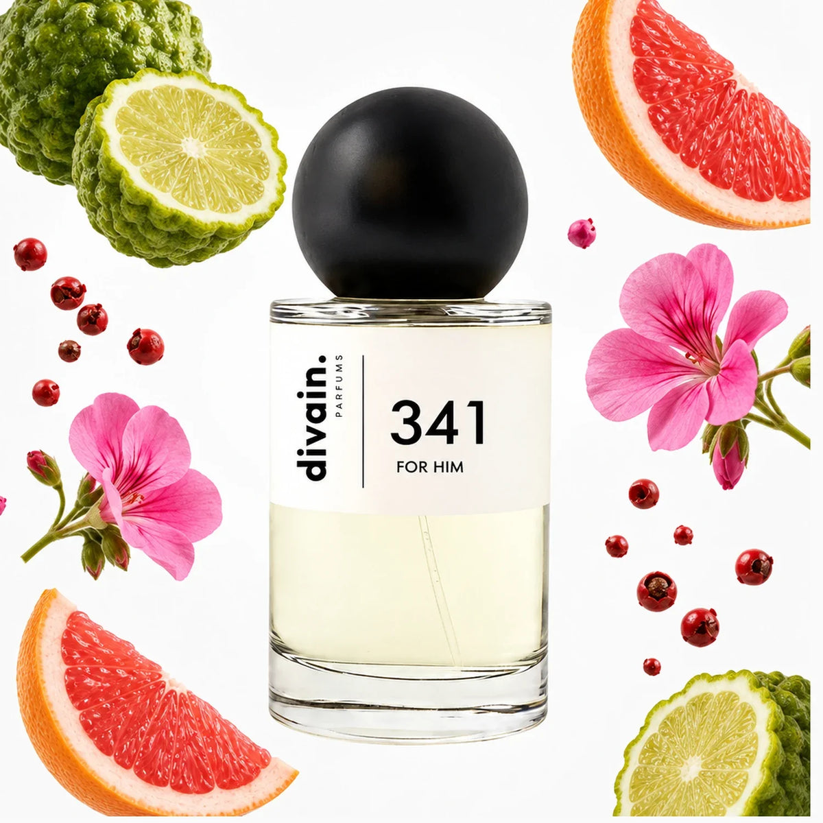 divain.341 perfume olfactory pyramid