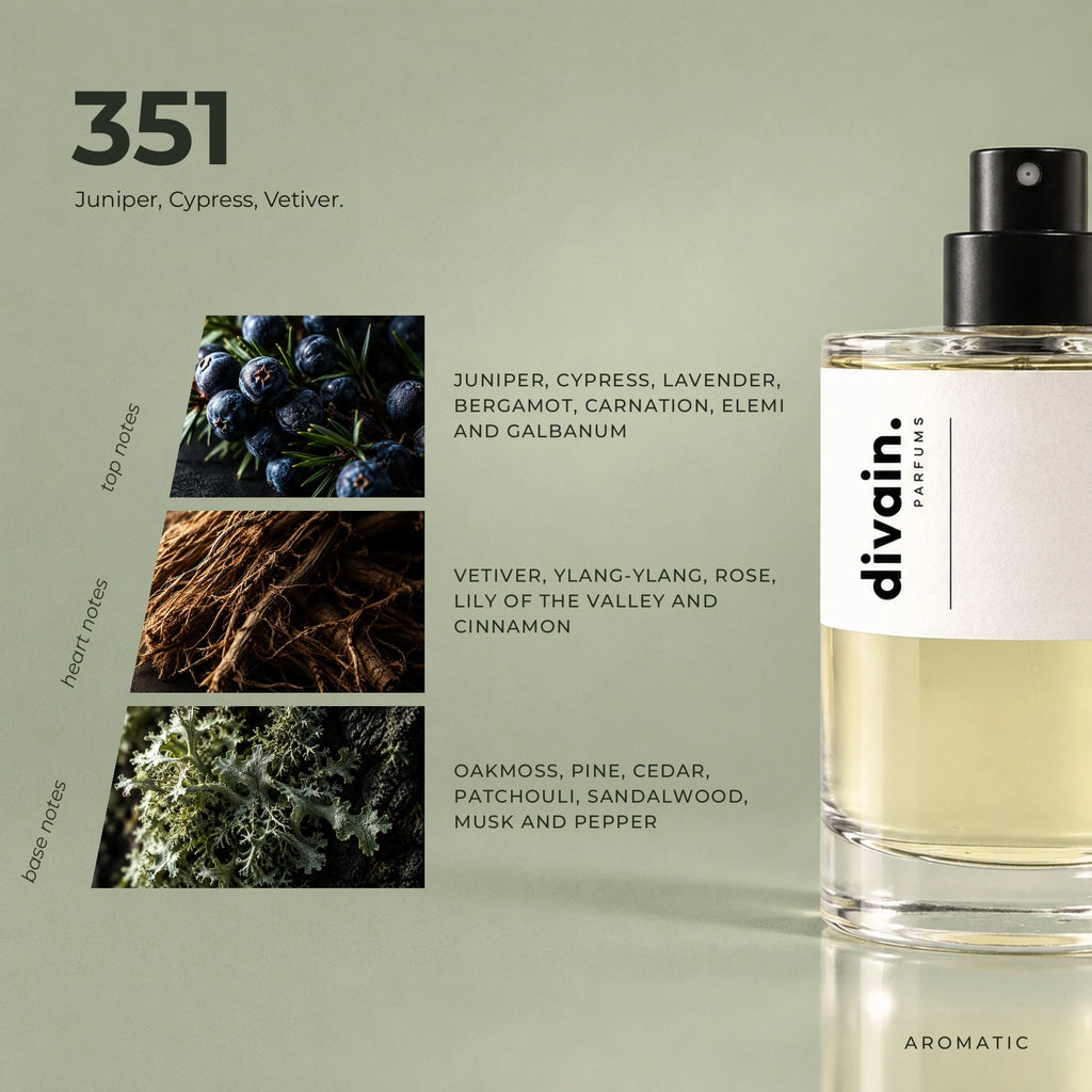 divain.351 fragrance pyramid