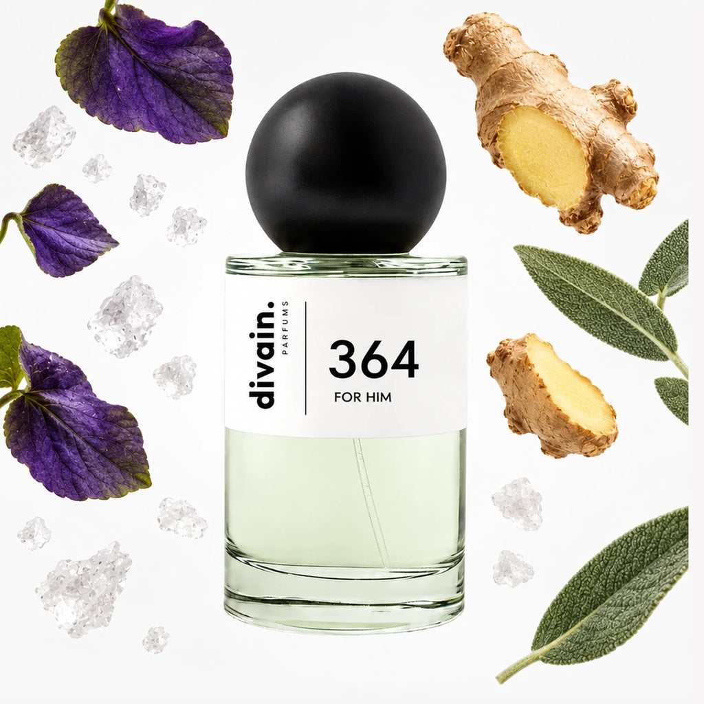 divain.364 perfume olfactory pyramid