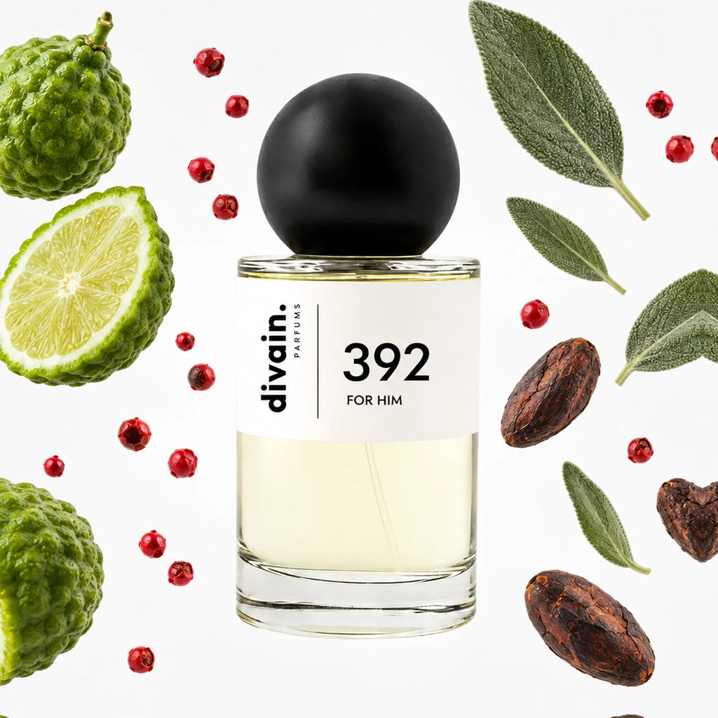 divain.392 perfume olfactory pyramid