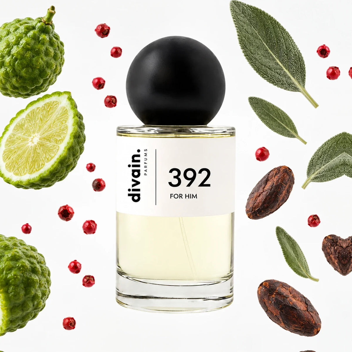 divain.392 perfume olfactory pyramid