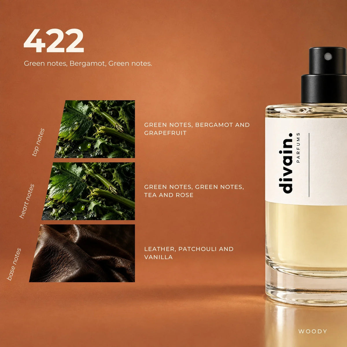 divain.422 perfume olfactory notes