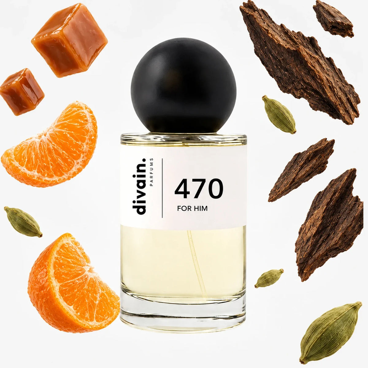 divain.470 perfume olfactory pyramid