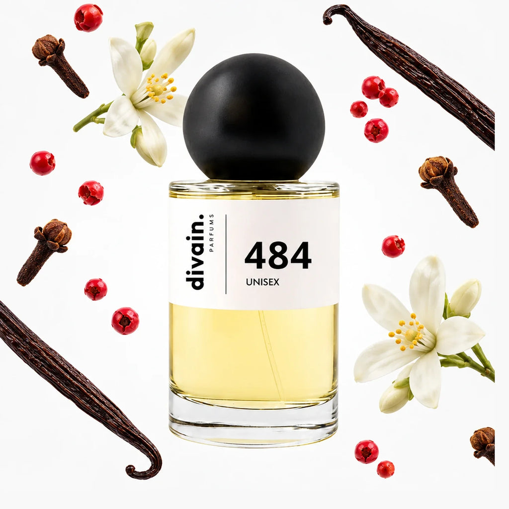 divain.484 perfume olfactory pyramid