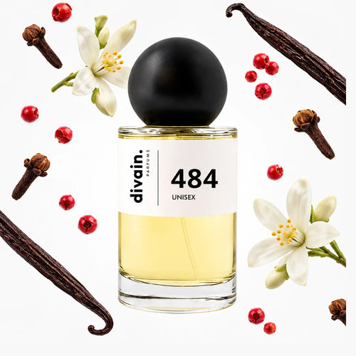 divain.484 perfume olfactory pyramid