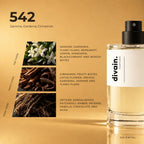divain.542 perfume olfactory notes