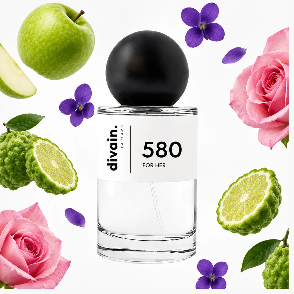 divain.580 perfume olfactory pyramid