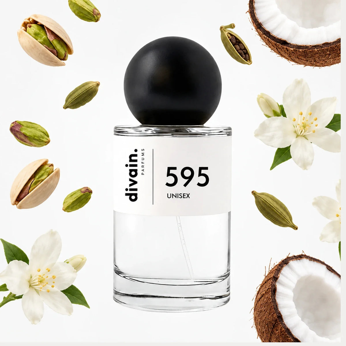 divain.595 perfume olfactory pyramid