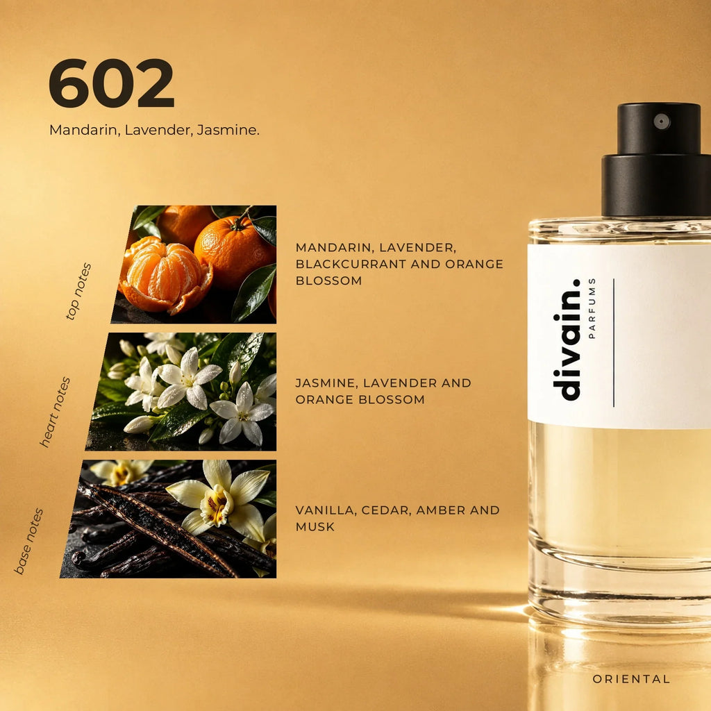 divain.602 perfume olfactory notes