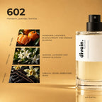 divain.602 perfume olfactory notes