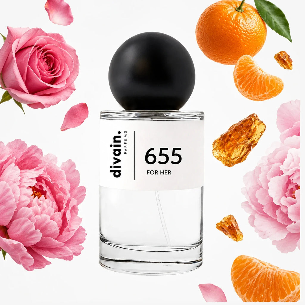 divain.655 perfume olfactory pyramid