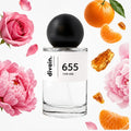 divain.655 perfume olfactory pyramid