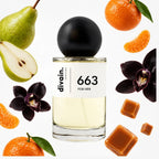 divain.663 perfume olfactory pyramid