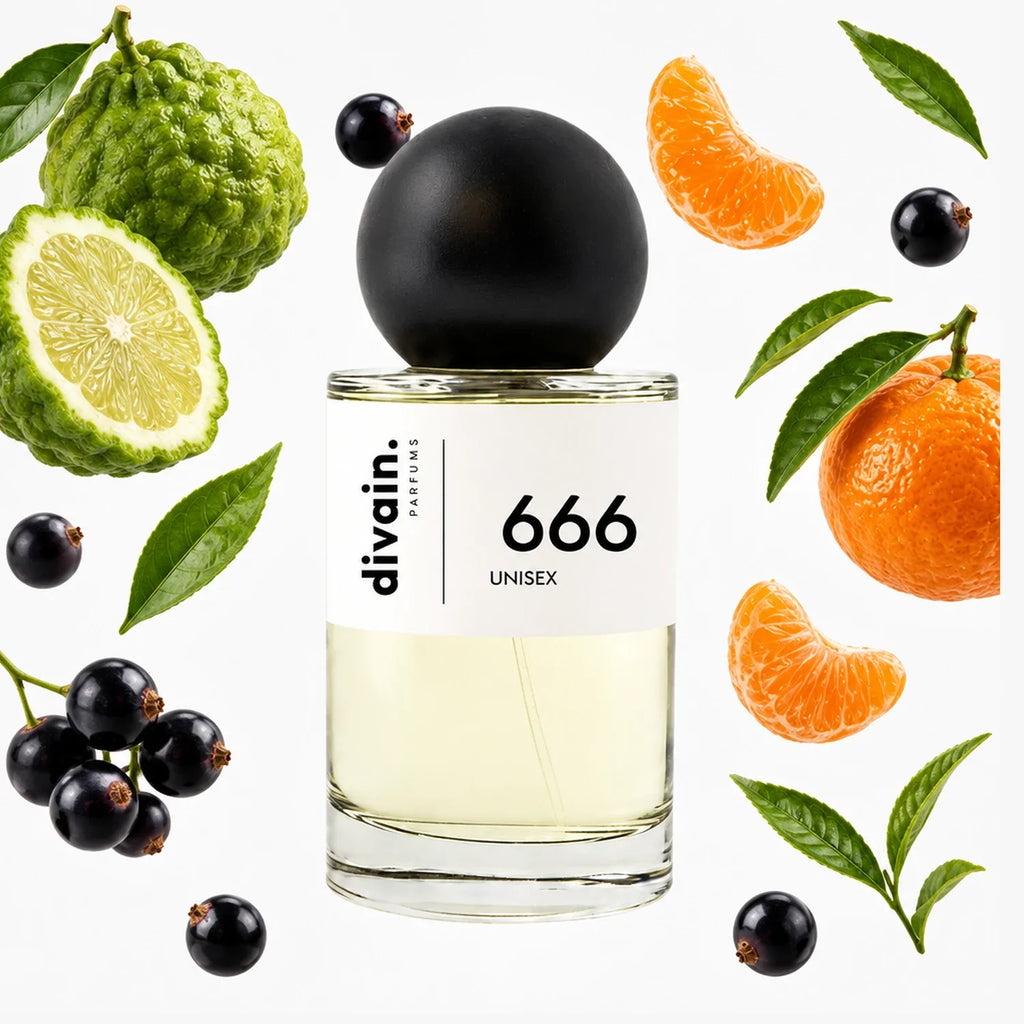 divain.666 perfume olfactory pyramid